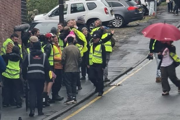 Film crews spotted in Darwen today for new ITV ‘Adultery’ drama with Hollywood star