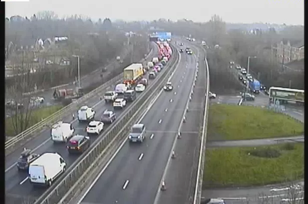 LIVE: M6 traffic stopped near Preston and queues building after crash