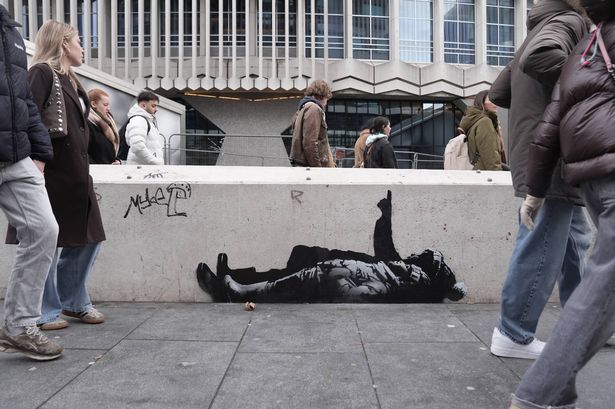 ‘New Banksy’ artwork appears in London days before Christmas