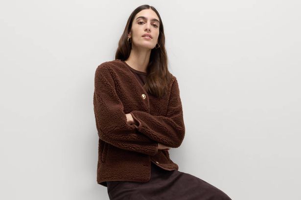 M&S’ chocolate brown jacket is only £55 and ‘looks more expensive than it is’
