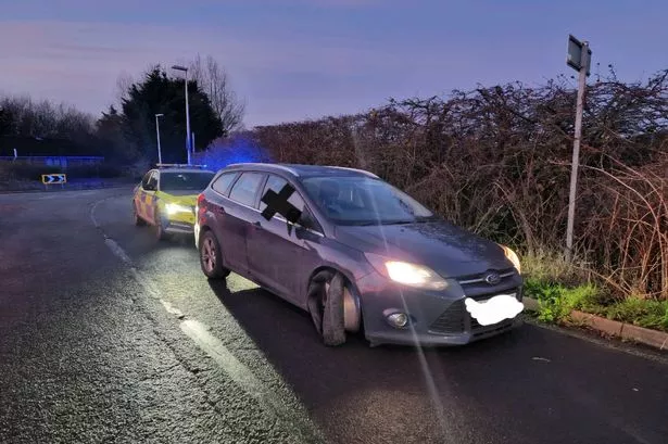 Police ‘stinger’ used to end 120mph chase on M55 with stolen dog onboard