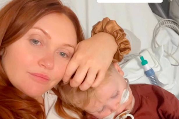 Charlotte Dawson’s son Jude, two, rushed to hospital as she shares update