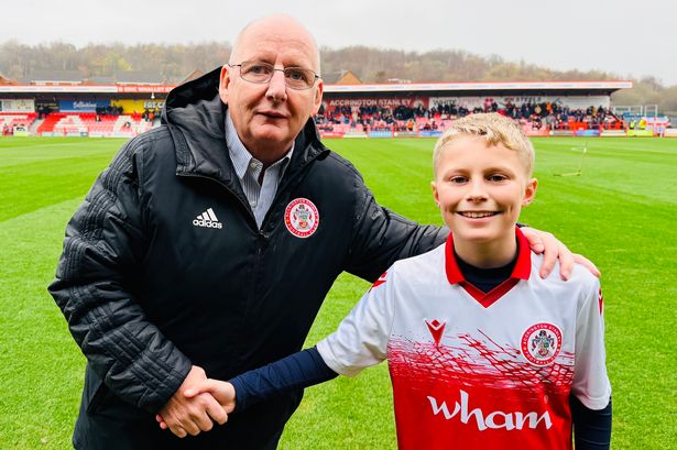Inside young Accrington Stanley supporter’s dream day