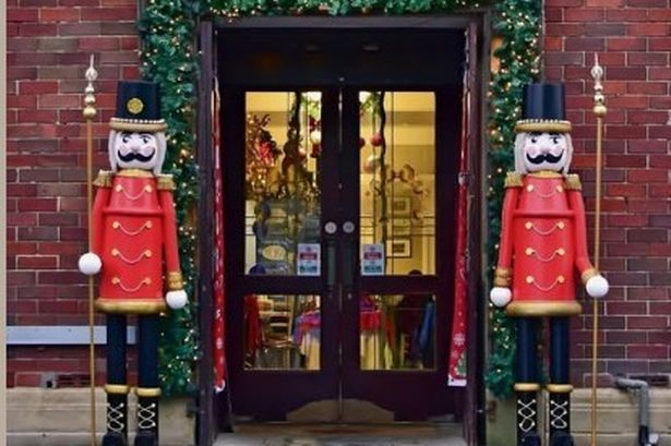 The incredible Nutcracker soldiers made from margarine tubs and tartar sauce jars