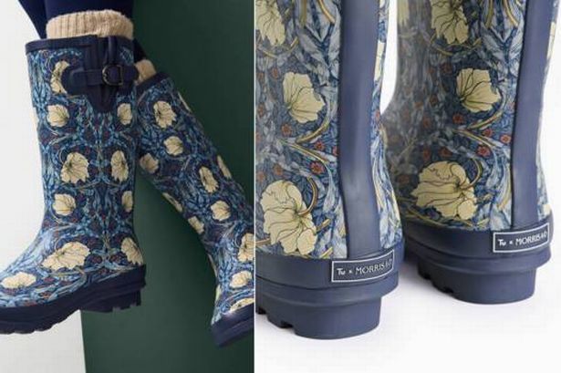 William Morris print wellies are under £2 with clever deal stack at Sainsbury’s with clever deal stack