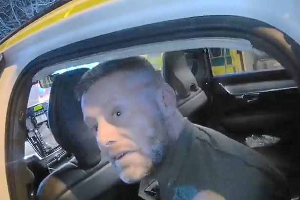 Moment drunk driver swears at police after horror crash leaves five seriously injured