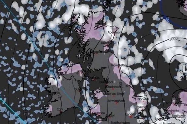 Snow maps show 600-mile ‘Beast from the East’ sweeping the UK in days