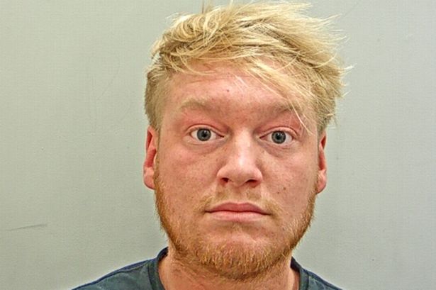 Loaded up on cocaine and ketamine he tried to run from police,  but one detail gave him away