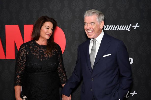 Pierce Brosnan defended as troll says his wife is ‘reason to avoid marriage’