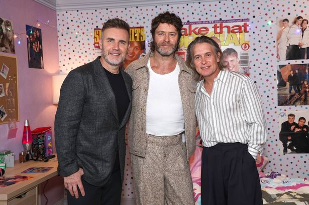 Take That reach out to Robbie Williams as Gary Barlow makes bold prediction
