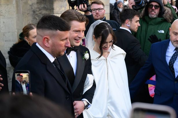 Newly married Holly Ramsay and Adam Peaty gave  wedding guests £190 tequila after admitting alcohol left them at ‘rock bottom’
