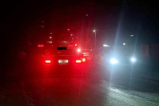 Three males flee car after going wrong way on roundabout in police chase