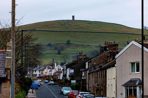 The prominent hilltop landmark in Lancashire with a sinister religious warning
