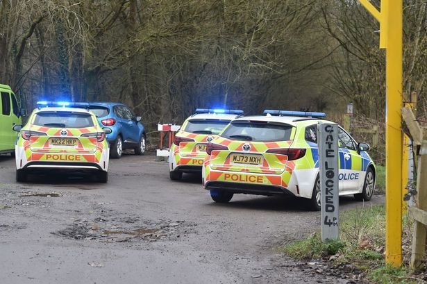 Police swarm beauty spot car park after reports of violence