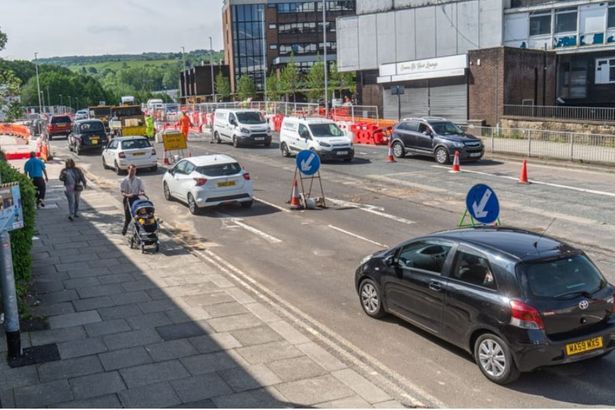Fury at Burnley roadworks as MP says town is ‘one massive queue’