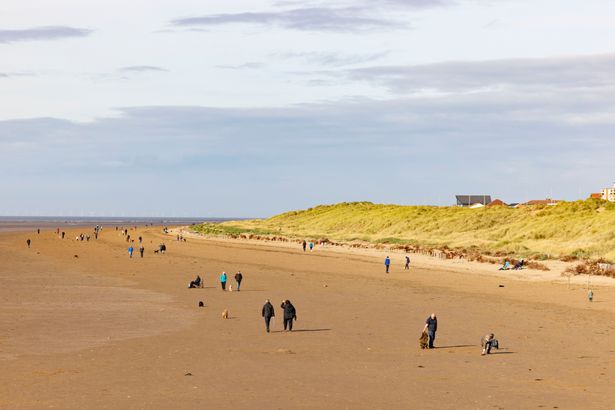 The huge golden beach in Lancashire perfect for a family day out