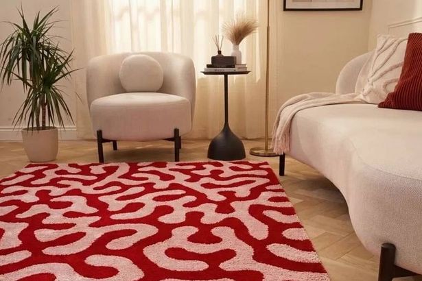 Colourful printed rug that’s ‘easy to clean’ is now under £60 in spring sale