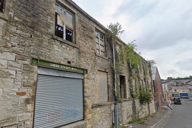 Dilapidated former cotton mill in Darwen built in 1891 to be converted into gym