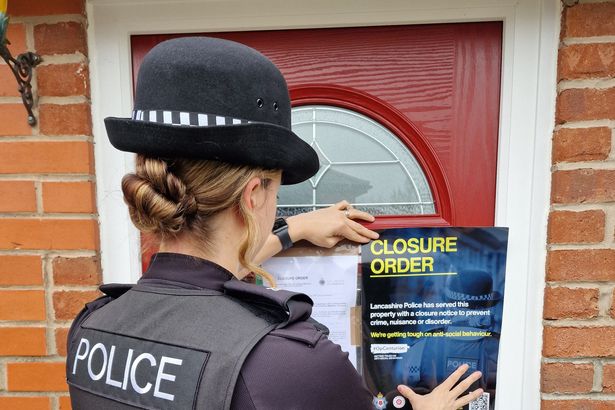 The Chorley house no one is allowed to enter for three months