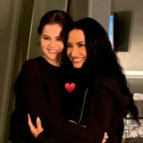 Selena Gomez supports Demi Lovato on opening night of tour