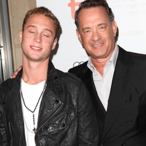 Tom Hanks supports son Chet at Stagecoach performance