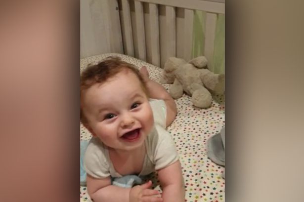 Preston Davey trial: Baby was ‘gorgeous, alert and happy’ before being placed with adoptive dads, jury told