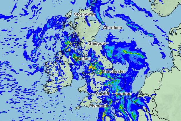 Met Office says UK faces 21 hours of rain in days as 23 counties face downpours