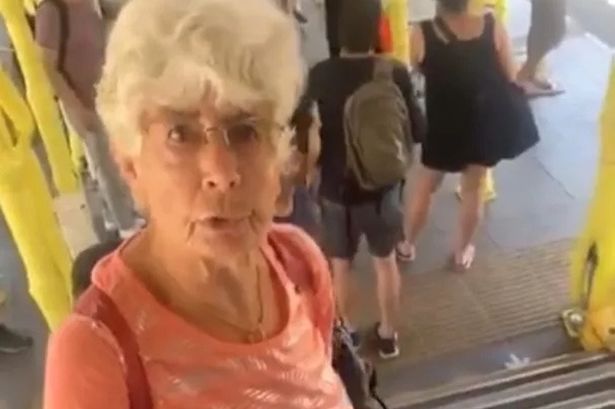 Man tells woman, 80, ‘you’ve got legs’ as he blocks her path on station stairs