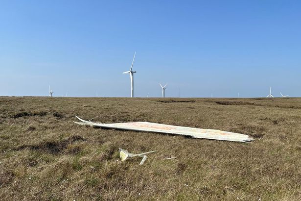 Lightning-hit Scout Moor turbine sparks safety fears over new wind farm plans
