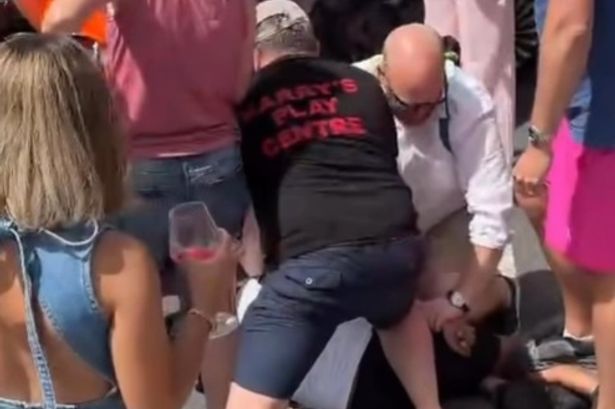 Driver pinned to ground after car drives through Lytham Club Day parade closures