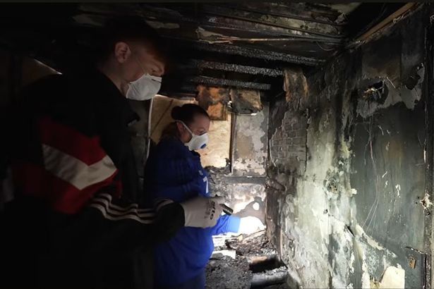 Angry Ginge shows inside mum’s fire-ravaged home after blaze kills three pets