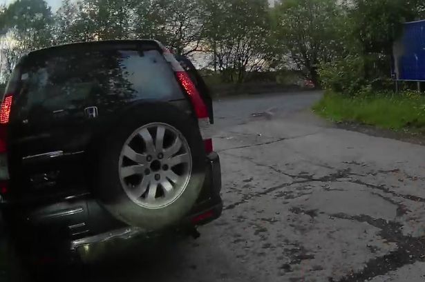Armed police chase in Oswaldtwistle leads to abandoned car and unexpected arrest