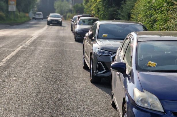 Tickets issued as parking chaos blocks 50mph road at Haslingden beauty spot