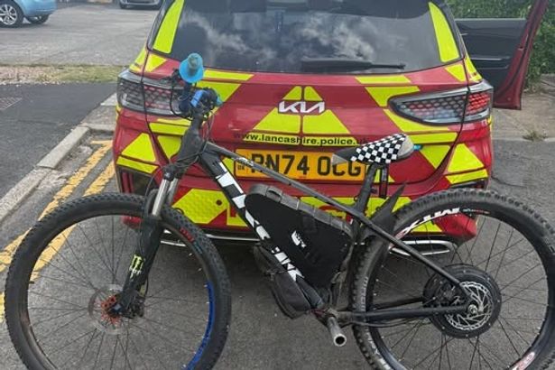 Battery-powered getaway fails as electric bike rider caught by police