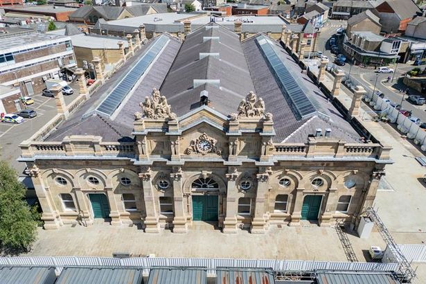 A major £10.6m transformation is nearing its big reveal in Accrington