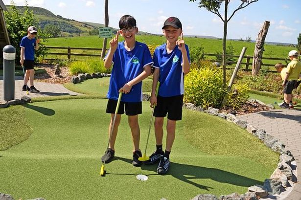 Youngsters show off their swing at Rossendale golf festival