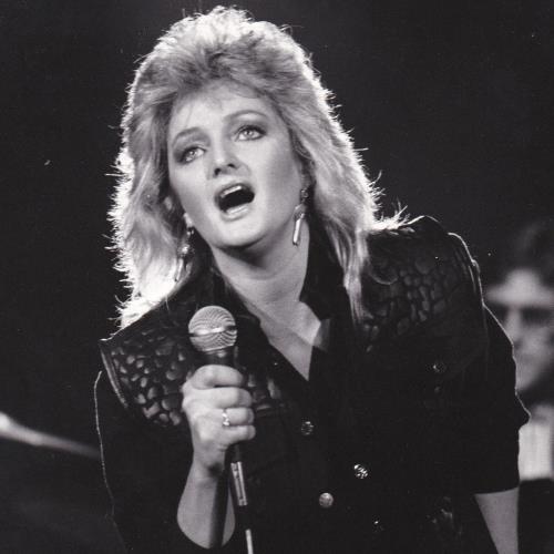 Bonnie Tyler fans line streets as coffin arrives in Welsh village