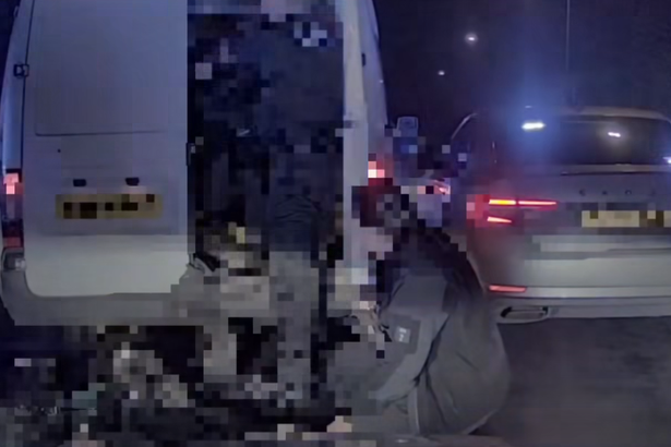 Nine teens found in the back of stolen van ‘taken home to parents’ after Hyndburn police chase