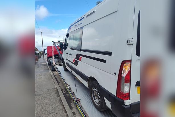 Their campervan holiday was about to begin – then police stepped in