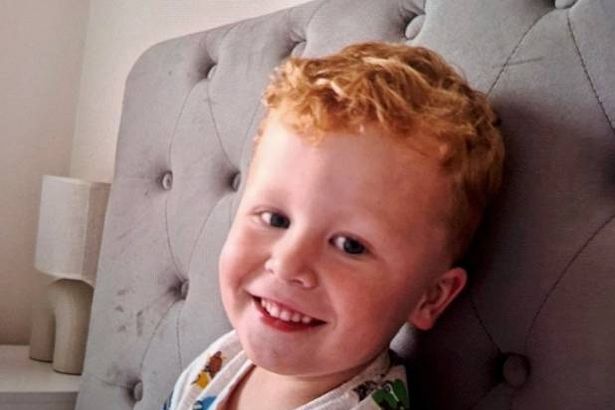 Police cordon off lake as search for missing toddler Noah Woods enters second day