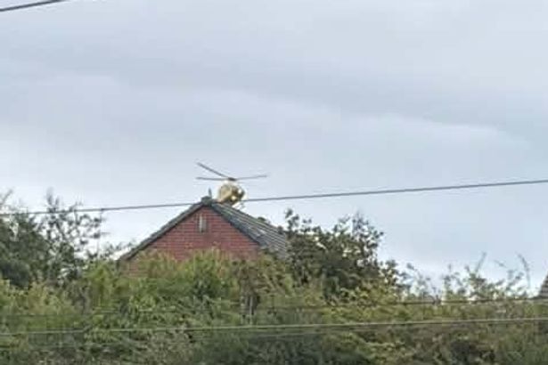 Biker rushed to hospital after A6 Carnforth crash as road closed and air ambulance lands