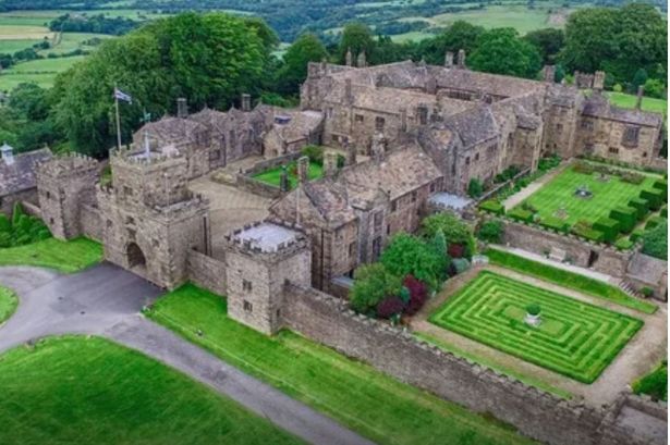Hoghton Tower responds after video of 100 masked men outside premises posted online