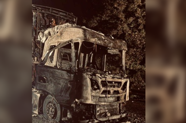 Photo of HGV wreckage shows why M65 was forced to shut for almost 24 hours