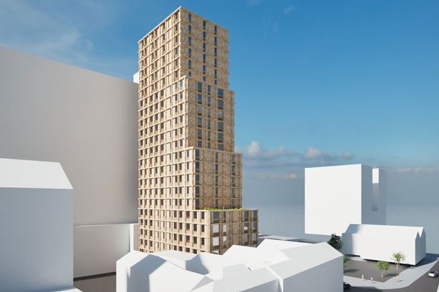 Plans for a 23-storey apartment block in Preston city centre put on hold