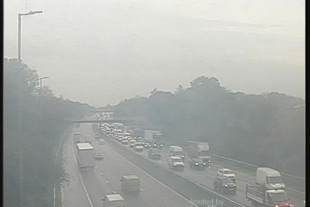 M6 traffic LIVE as crash on slip road causes severe delays