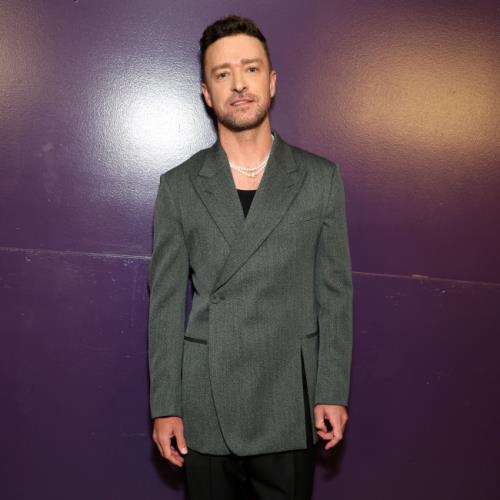 Pop star Justin Timberlake jokes about his beatboxing skills
