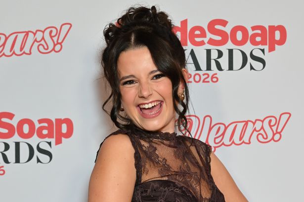 Coronation Street star Sydney Martin talks about storylines during visit to former school in Haslingden