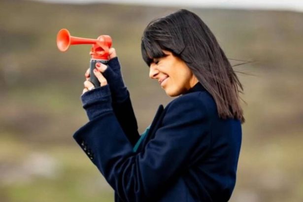 Claudia Winkleman’s exact cashmere fingerless gloves are now under £40 as Celebrity Traitors returns